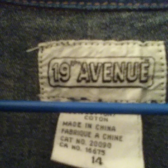 Denim Button-Up Dress - Picture 3 of 9